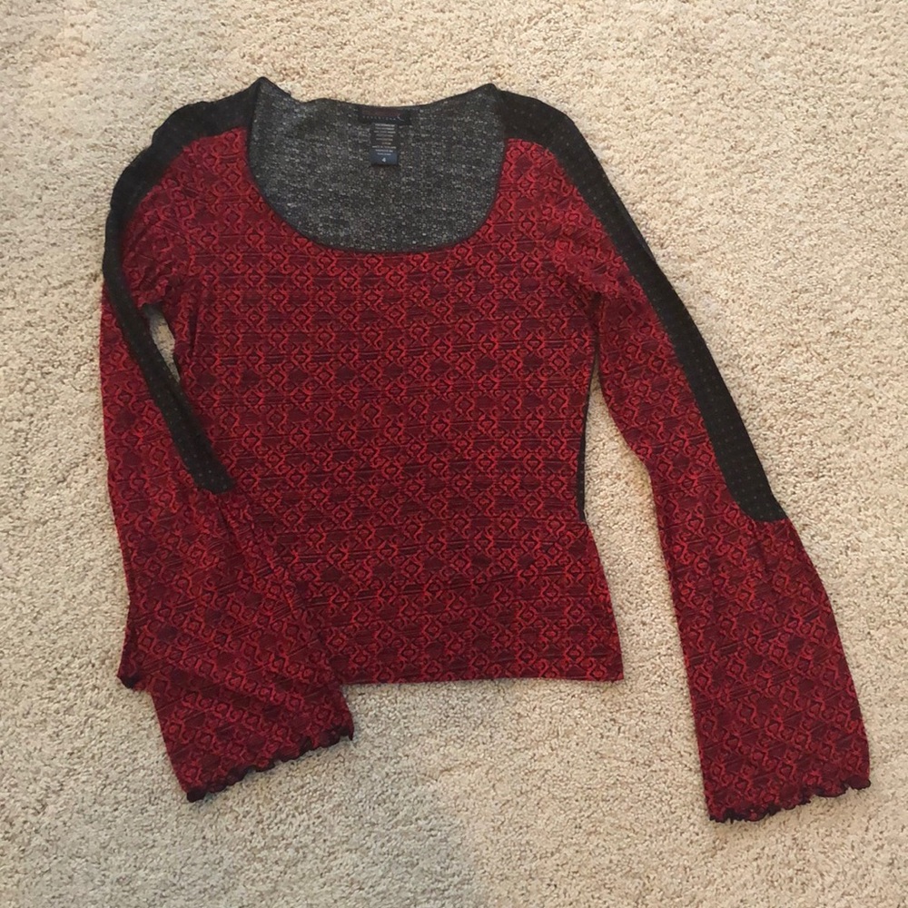 Custom Barcelona u-neck, long sleeve t-shirt